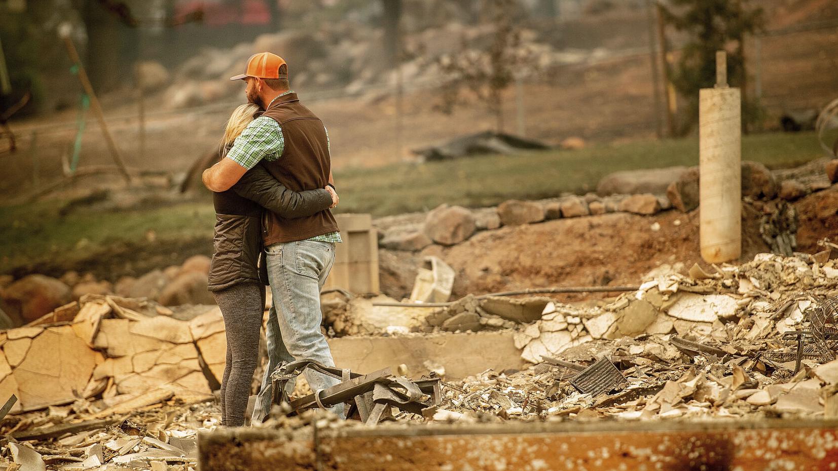 They lost everything in the Paradise fire. Now they're reliving their grief as fires rage in Hawaii